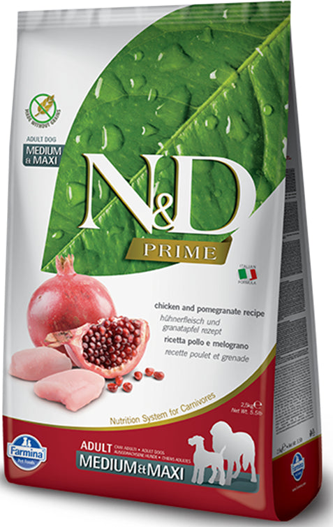 N&D Prime Medium & Maxi Chicken & Pomegranate