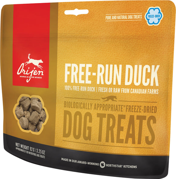 Orijen Freeze Dried Dog Treats Free-Run Duck (42.5g)