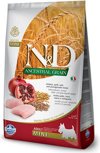 N&D Ancestral Grain Mini Chicken & Pomegranate