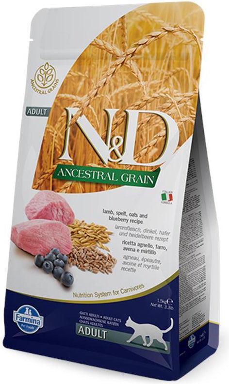 N&D Cat Ancestral Grain Lamb & Blueberry