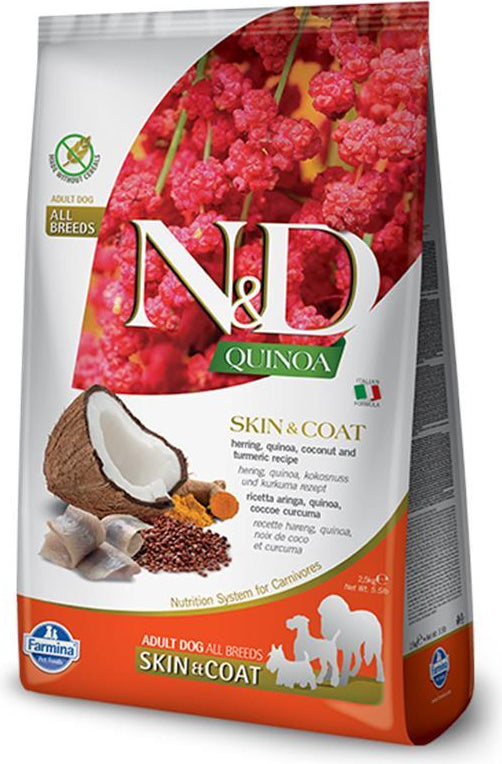 N&D Quinoa Skin & Coat Herring & Coconut