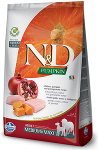 N&D Pumpkin Medium & Maxi Chicken & Pomegranate