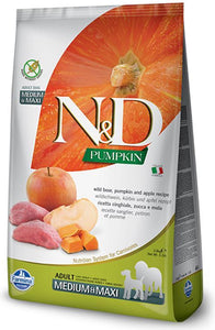 N&D Pumpkin Medium & Maxi Boar & Apple