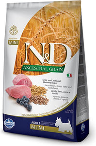 N&D Ancestral Grain Puppy Mini Lamb & Blueberry